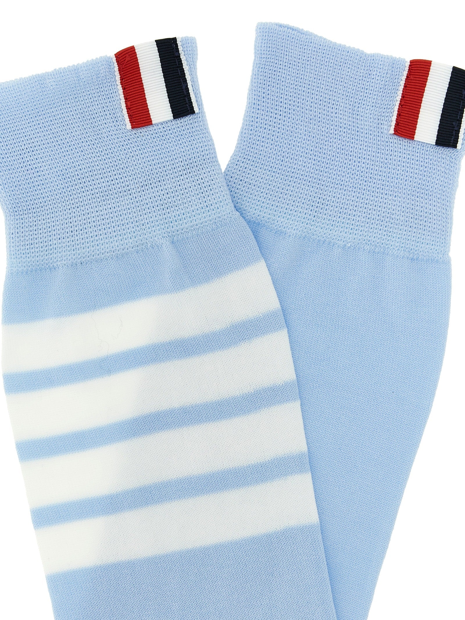 Thom Browne Blue Cotton Socks