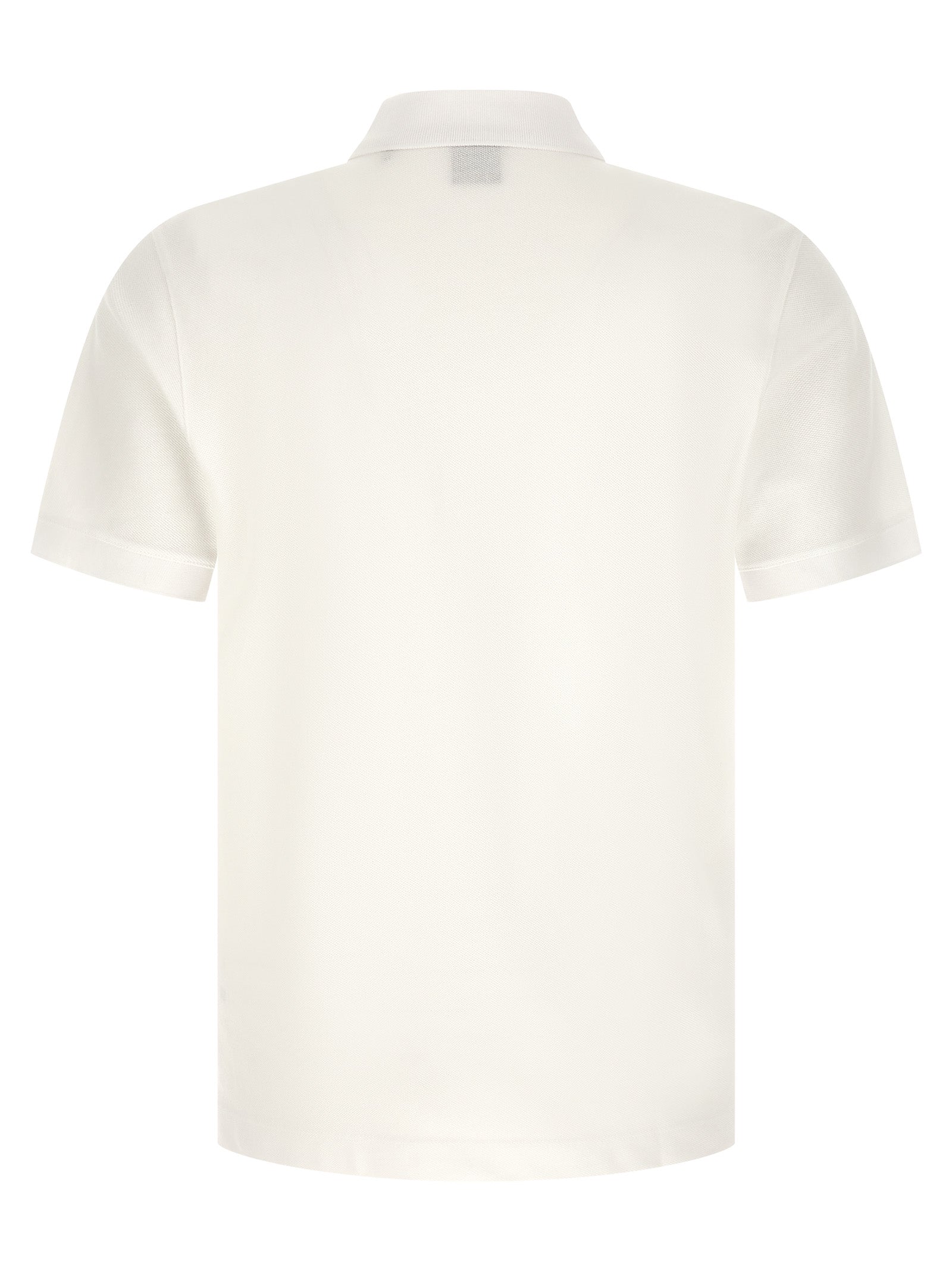 Hugo Boss White Cotton Polo Shirt Hugo Boss