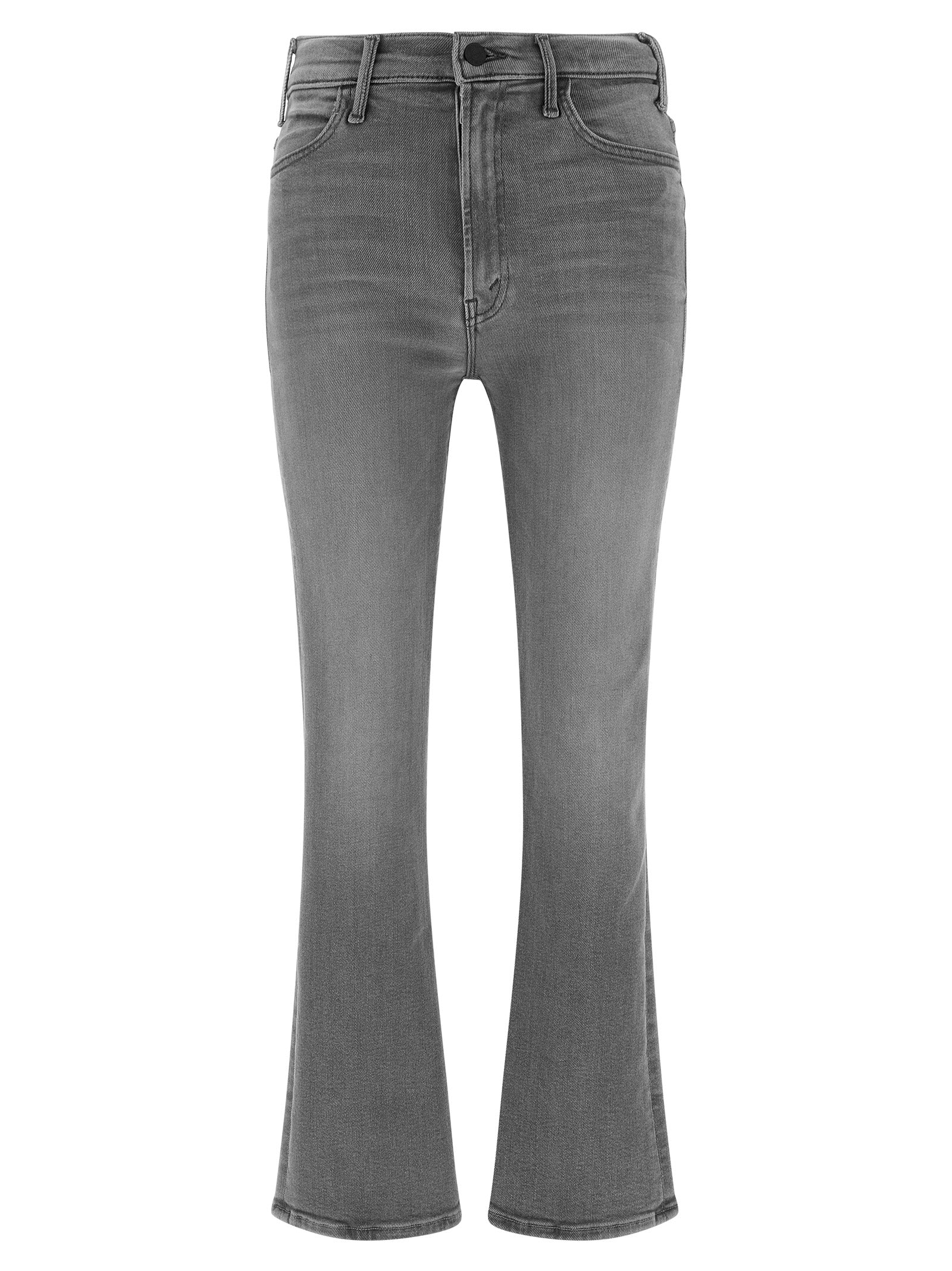 Mother Denim Gray Cotton Skinny Jeans