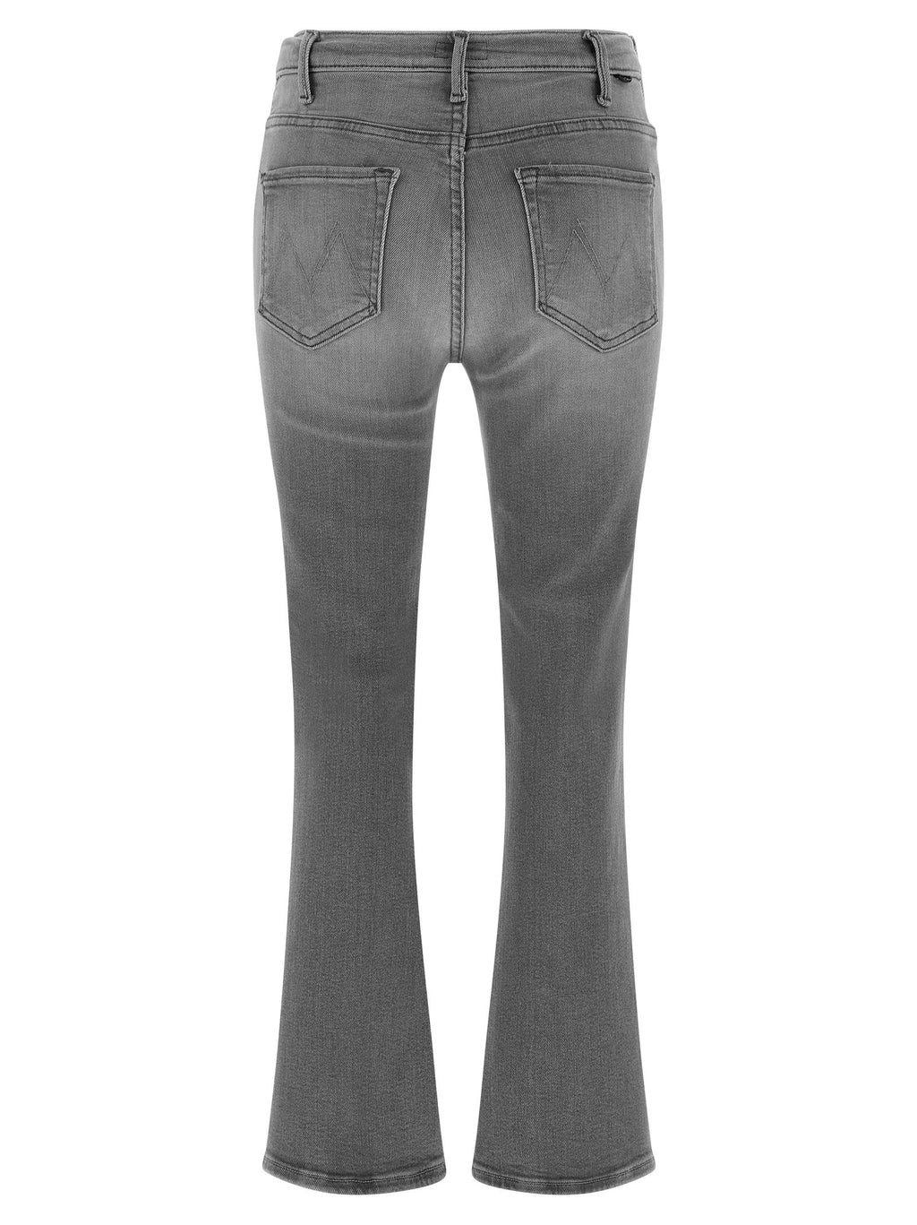 Mother Denim Gray Cotton Skinny Jeans