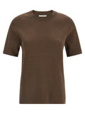 Entire Studios Brown Cotton T-Shirt