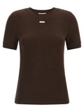 Entire Studios Brown Cotton T-Shirt