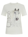 Chloé White Cotton T-Shirt