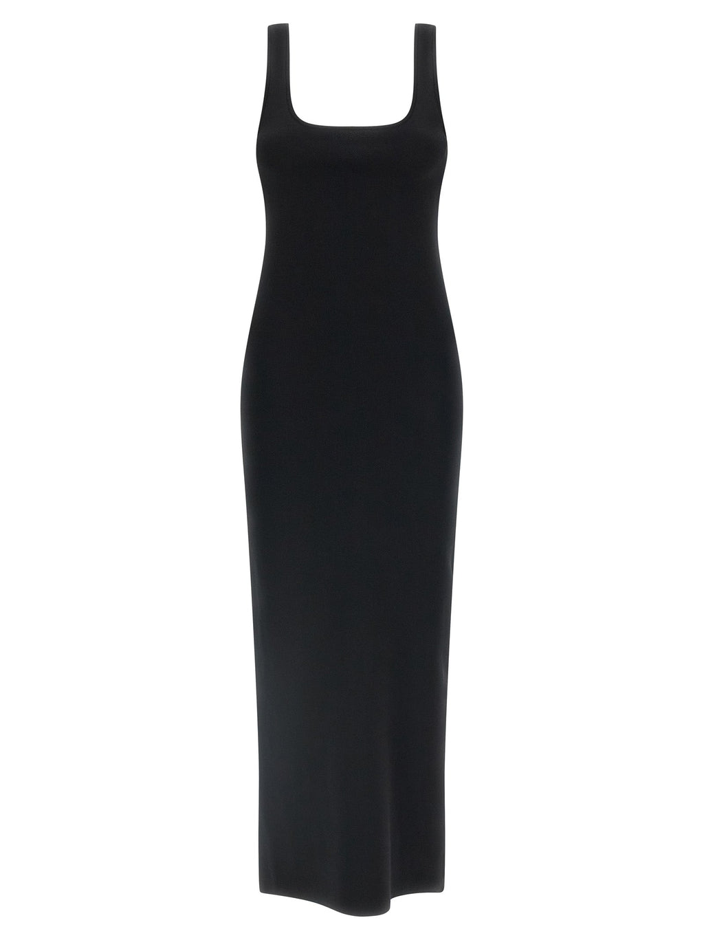 Entire Studios Black Viscose Midi Dress