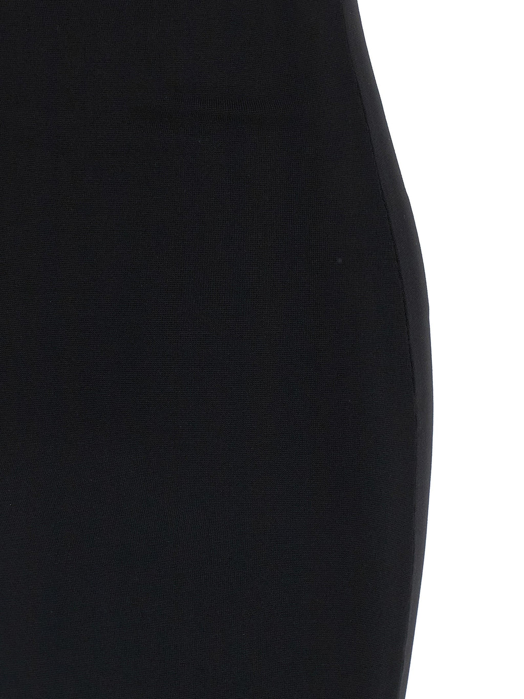 Entire Studios Black Viscose Midi Dress