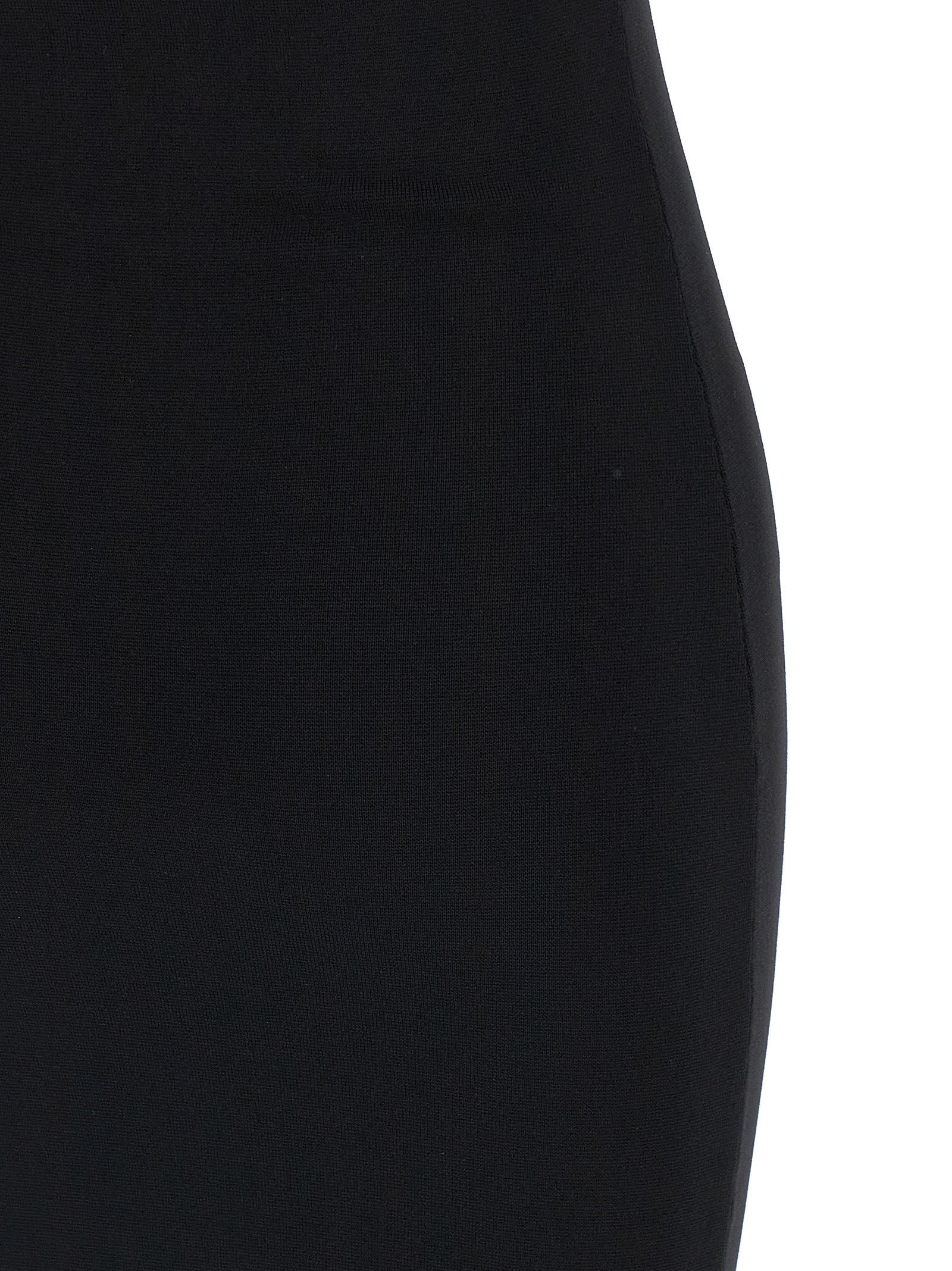 Entire Studios Black Viscose Midi Dress