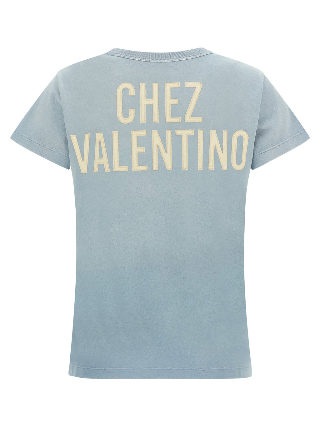 Valentino Garavani Blue Cotton T-Shirt
