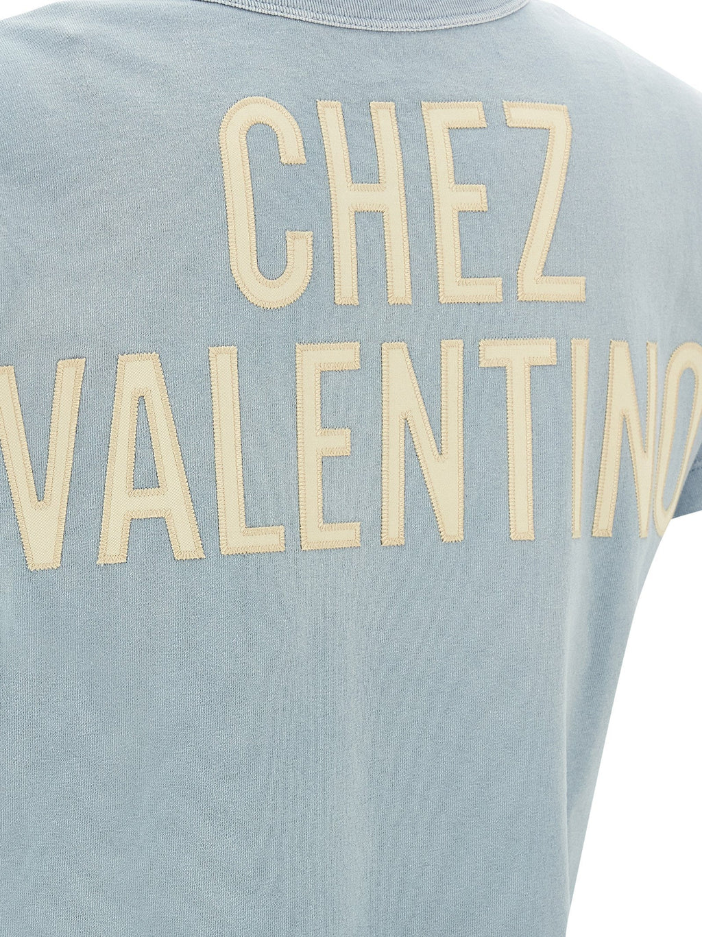 Valentino Garavani Blue Cotton T-Shirt