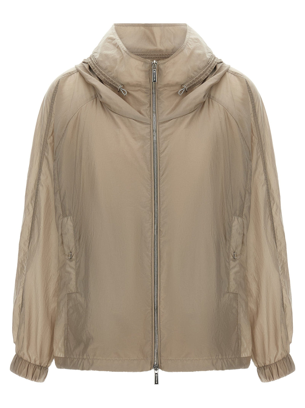 MooRER Beige Polyester Shell Jacket