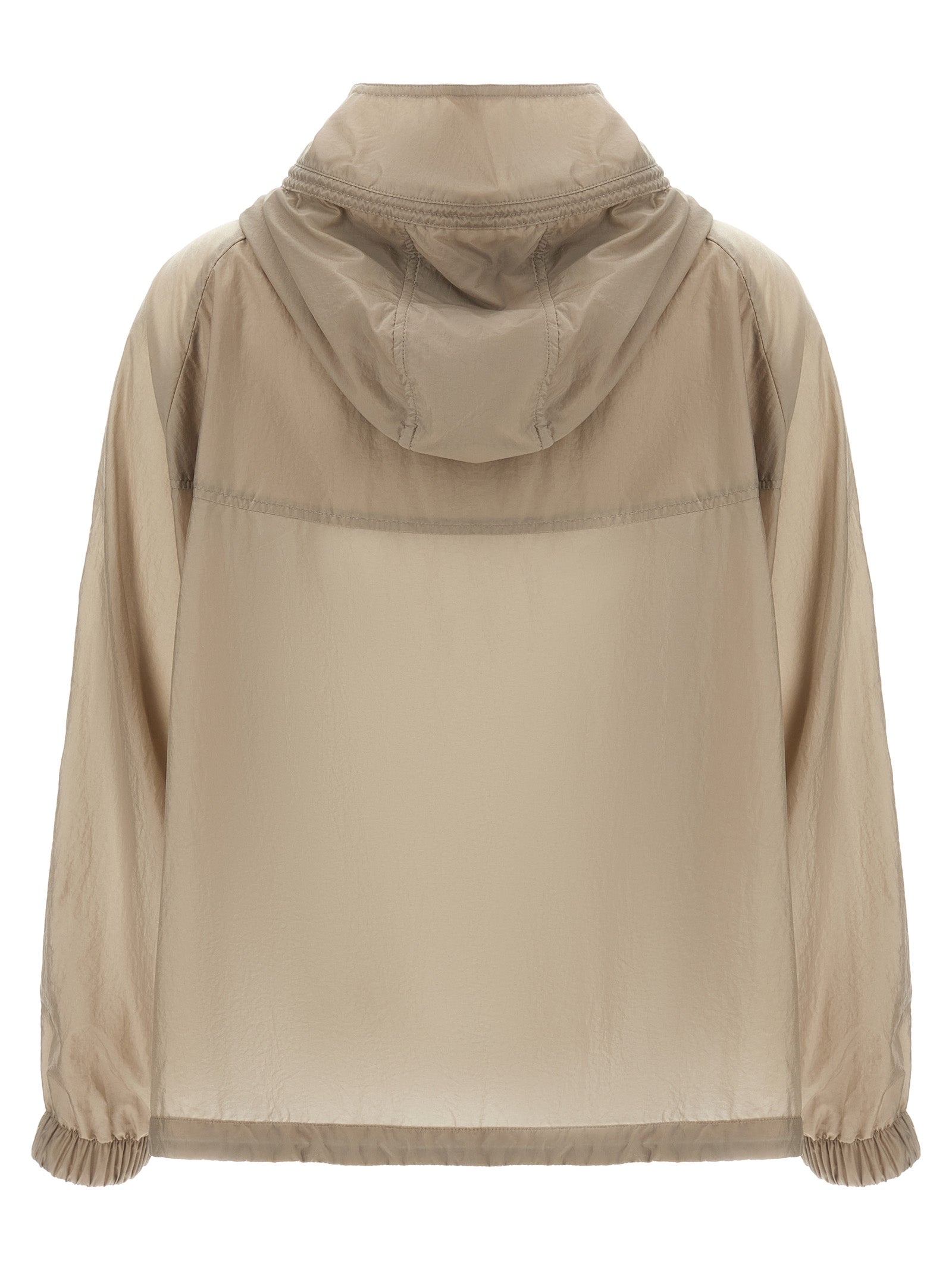 MooRER Beige Polyester Shell Jacket