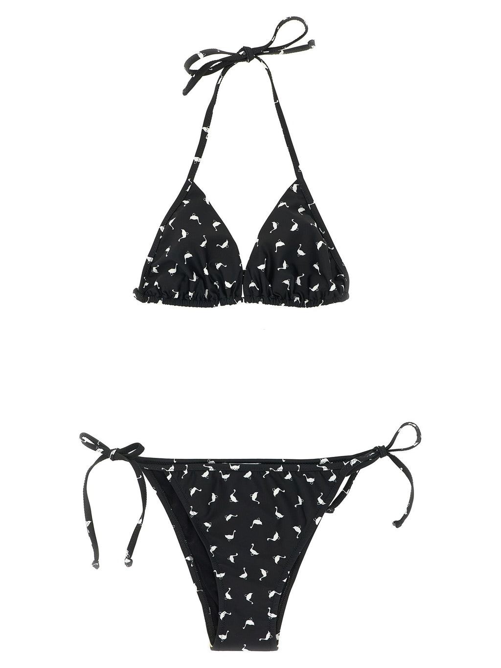 Moschino Bicolor Polyester Bikini