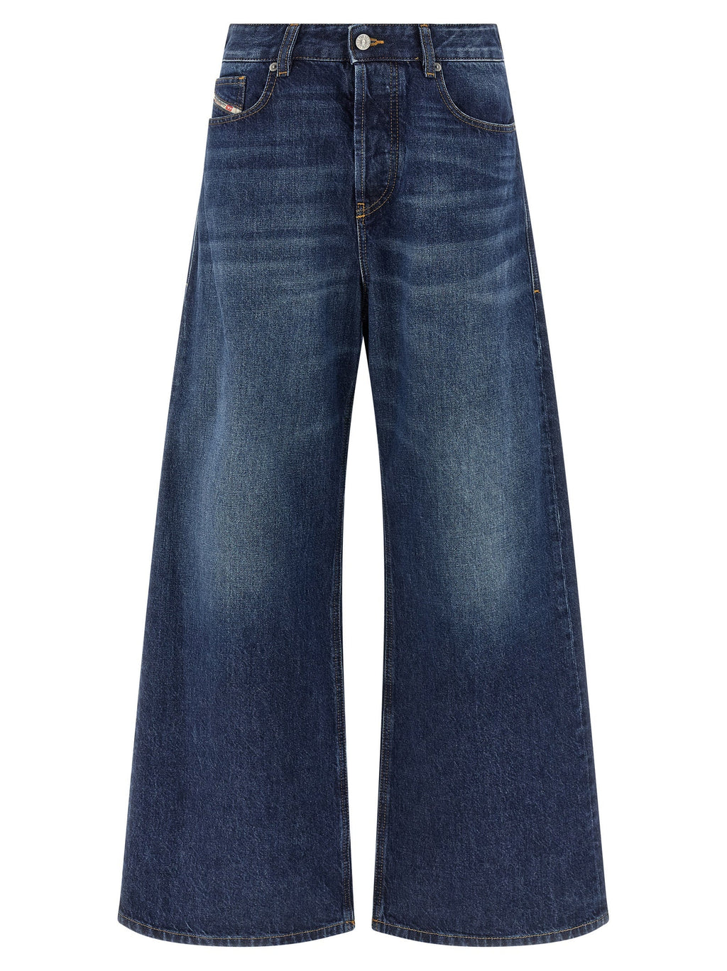 Diesel Blue Cotton Jeans Denim
