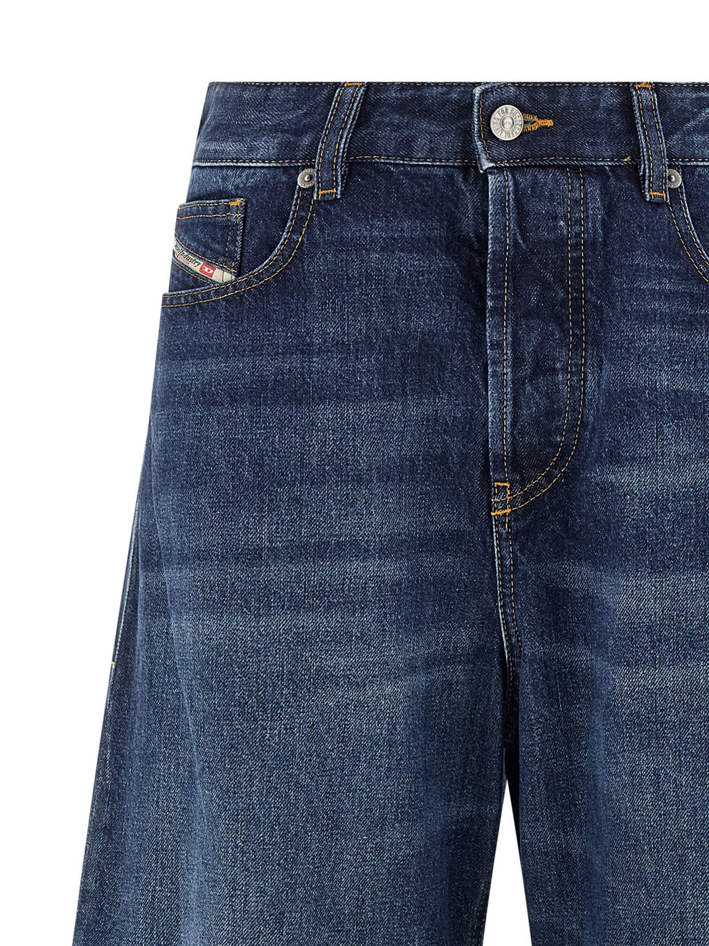 Diesel Blue Cotton Jeans Denim