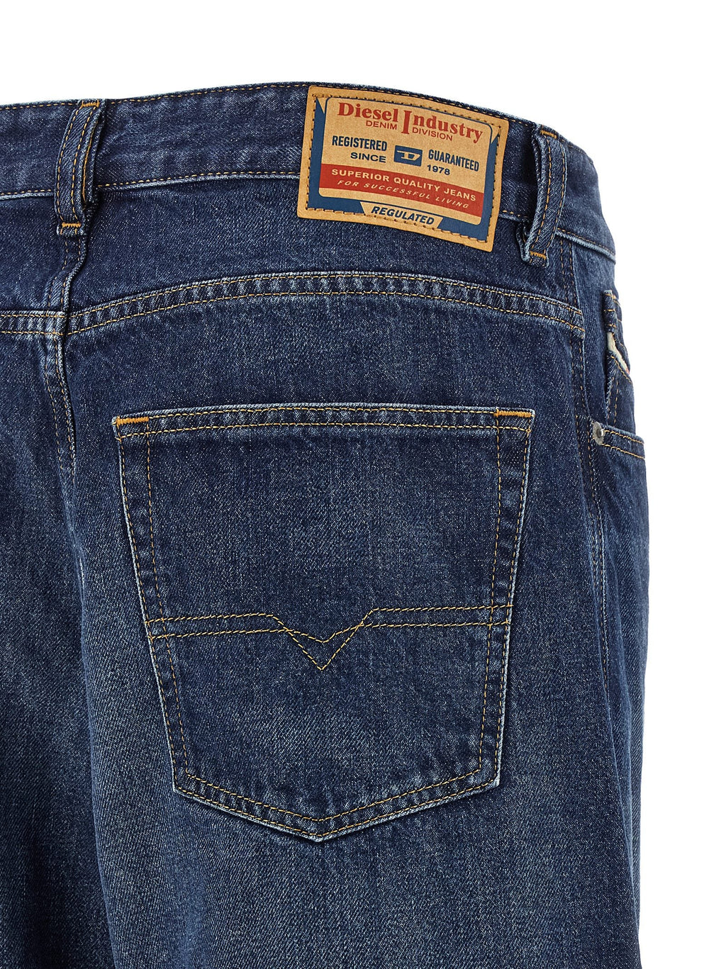 Diesel Blue Cotton Jeans Denim