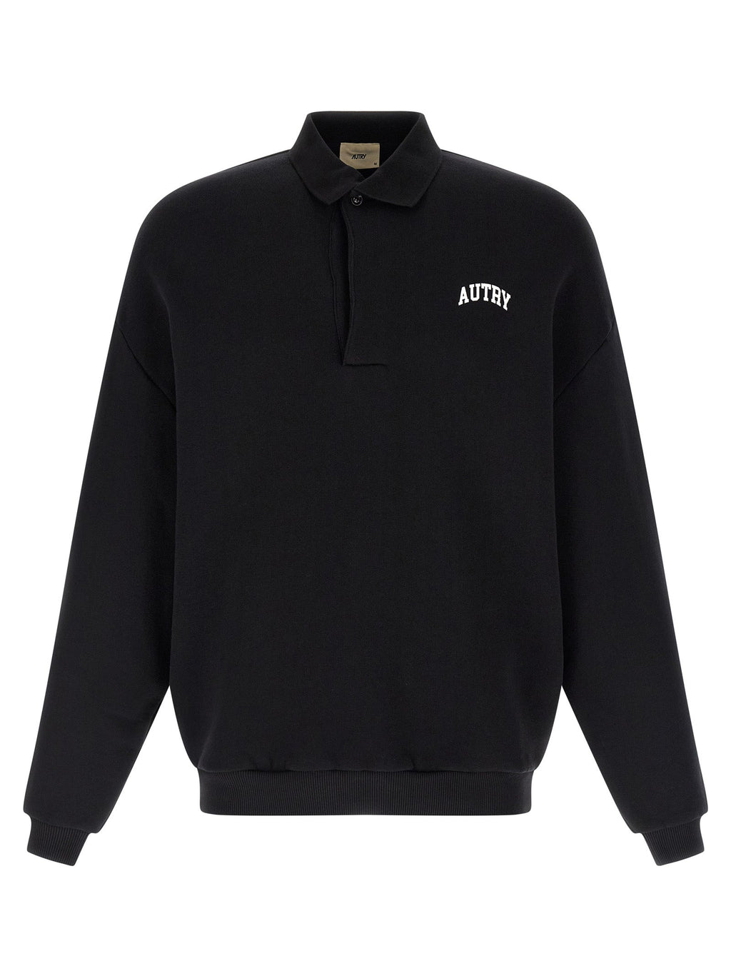 Autry Black Cotton Sweatshirt