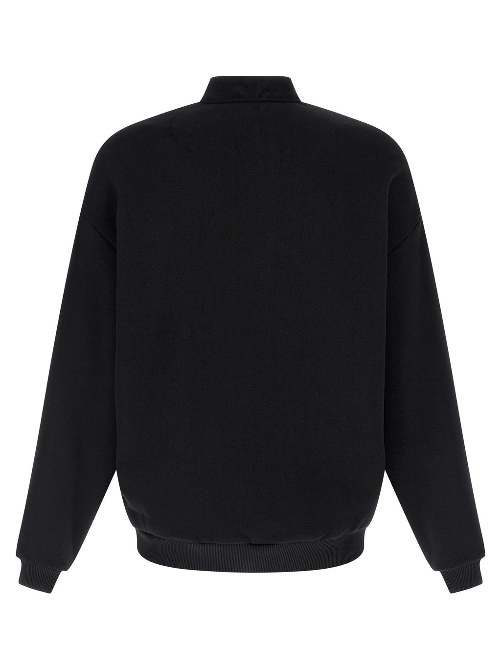 Autry Black Cotton Sweatshirt