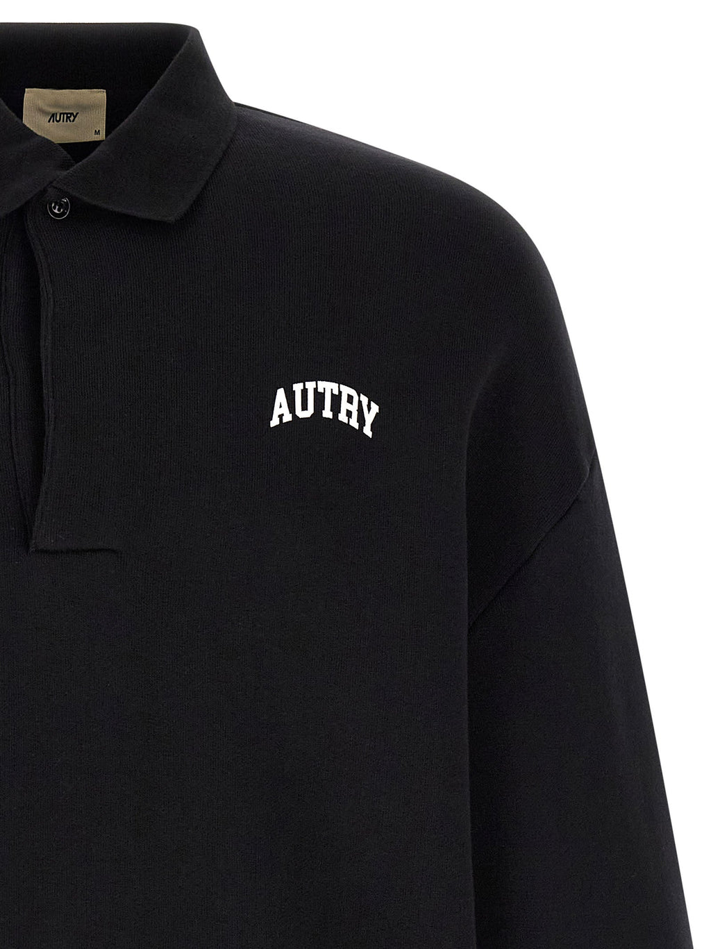 Autry Black Cotton Sweatshirt