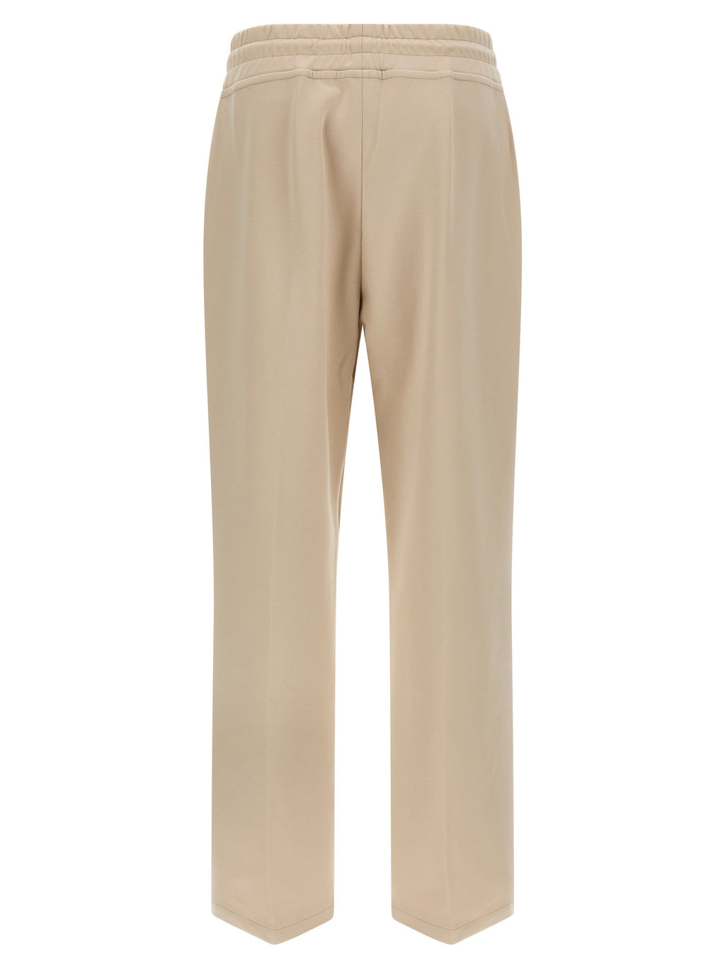 MooRER Beige Cotton Joggers (Workout Pants)