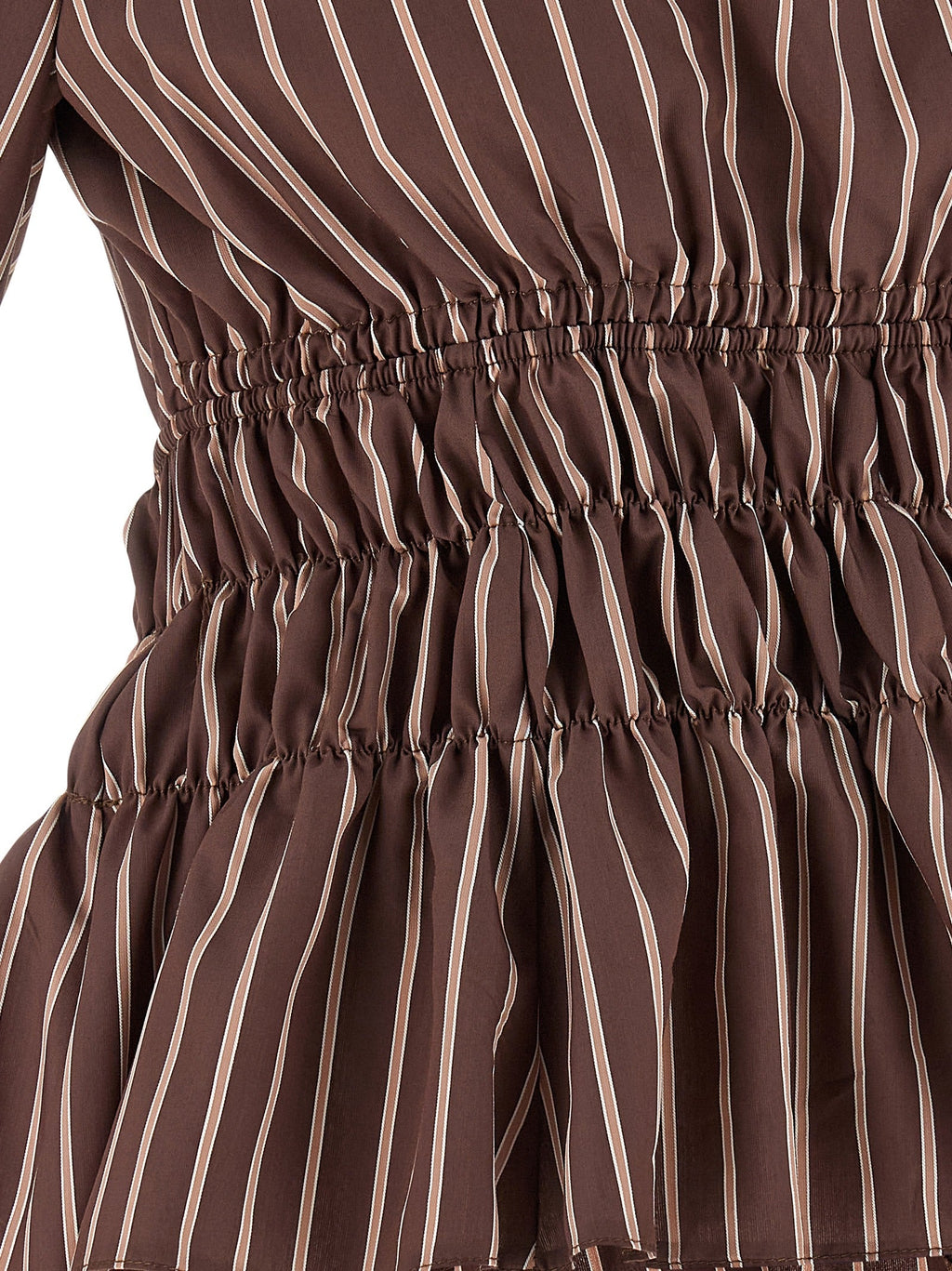 PINKO Brown Viscose Pattern Shirt