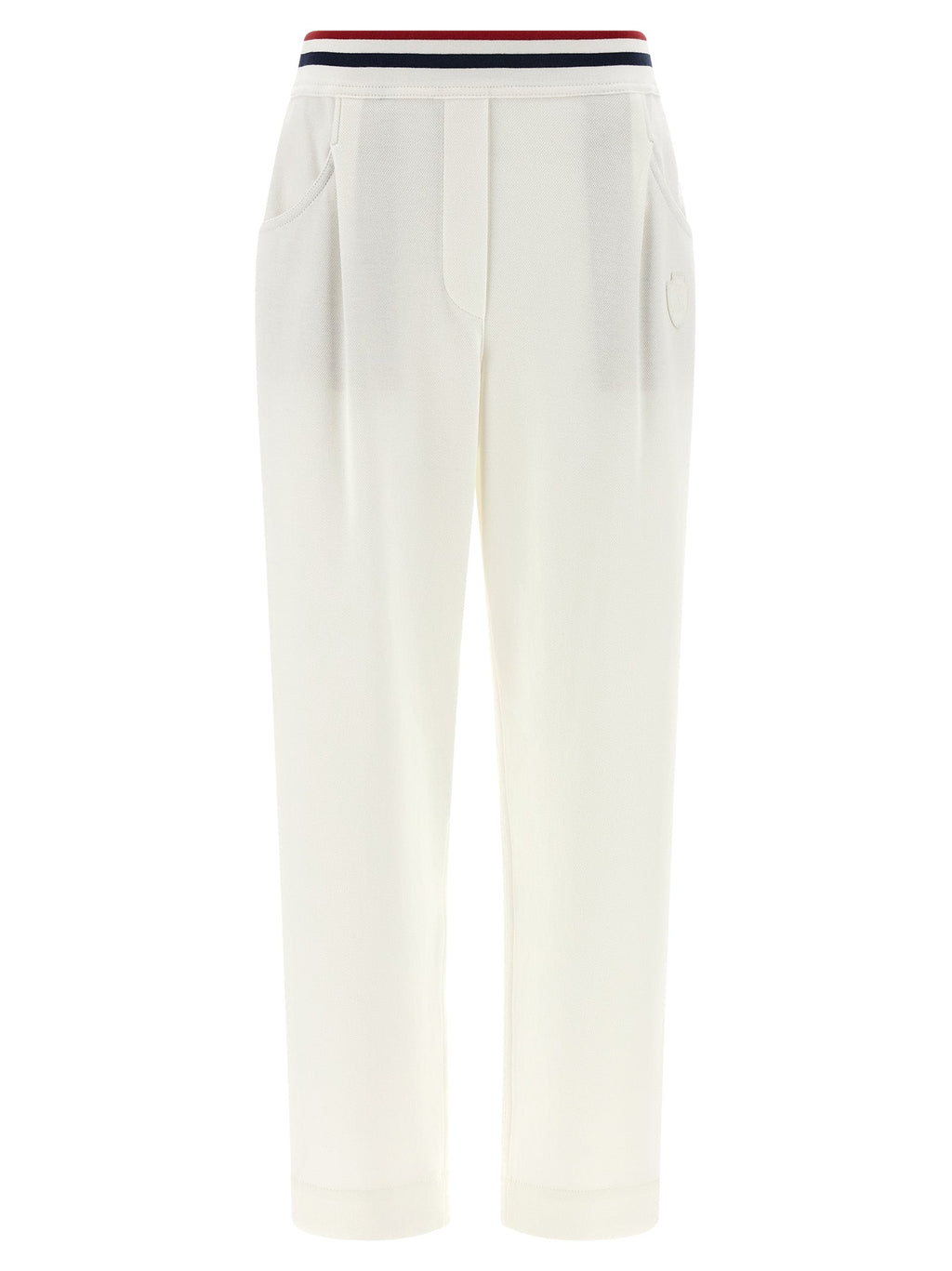Brunello Cucinelli White Cotton Joggers (Workout Pants)