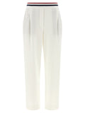Brunello Cucinelli White Cotton Joggers (Workout Pants)