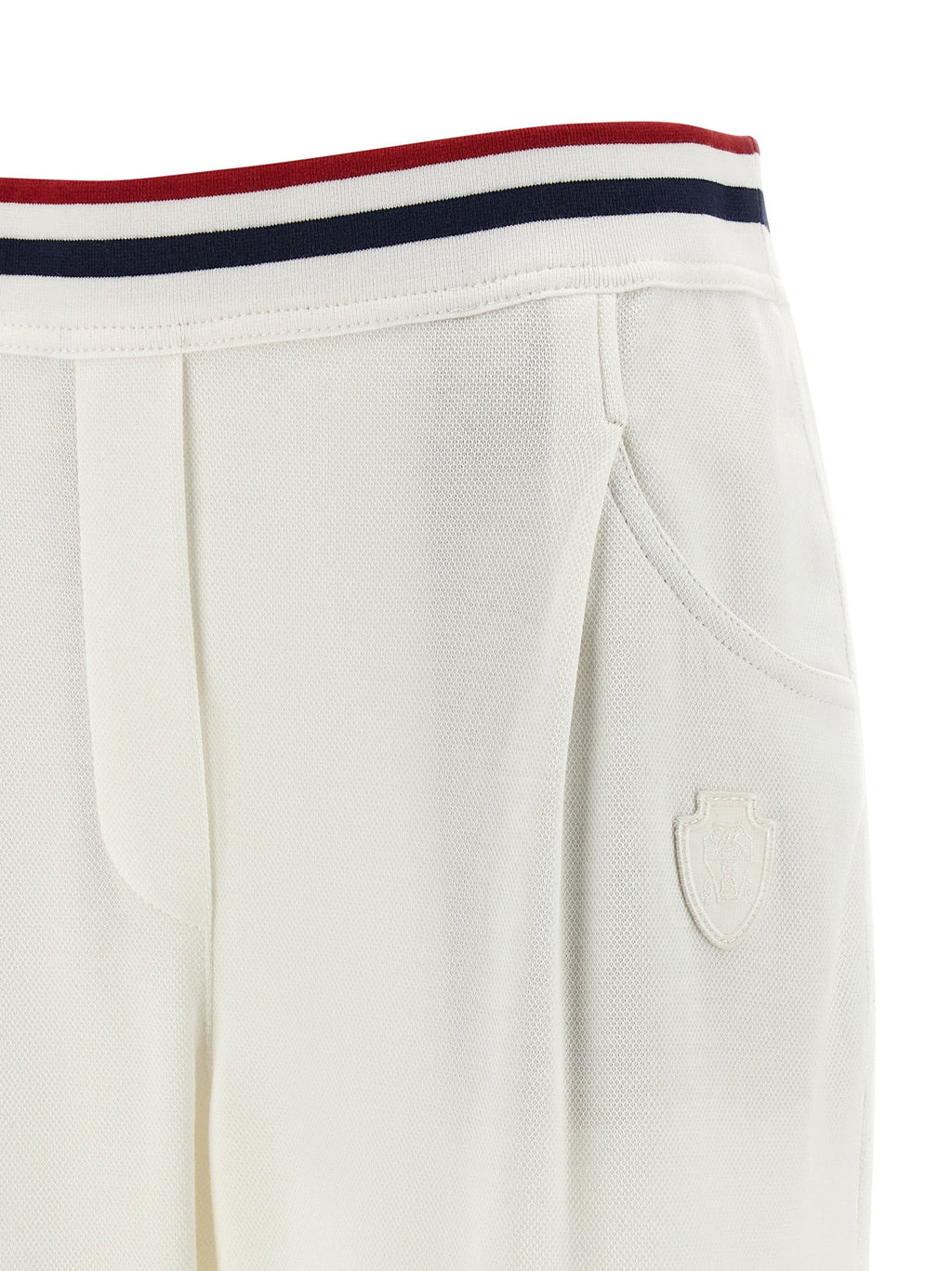 Brunello Cucinelli White Cotton Joggers (Workout Pants)