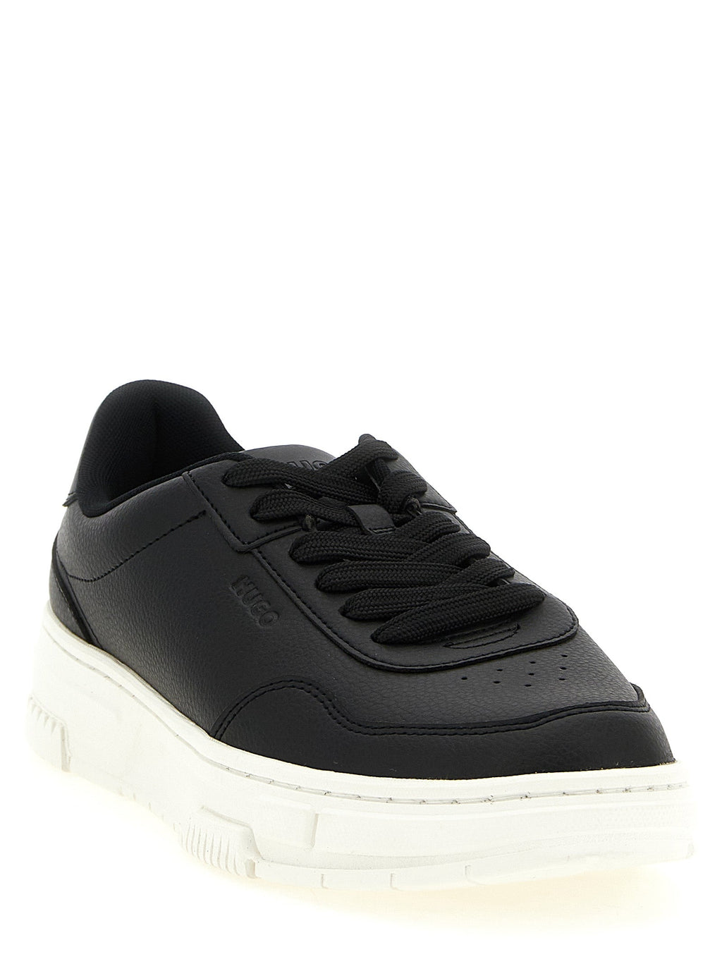 Hugo Boss Black Polyester Low Top Sneakers