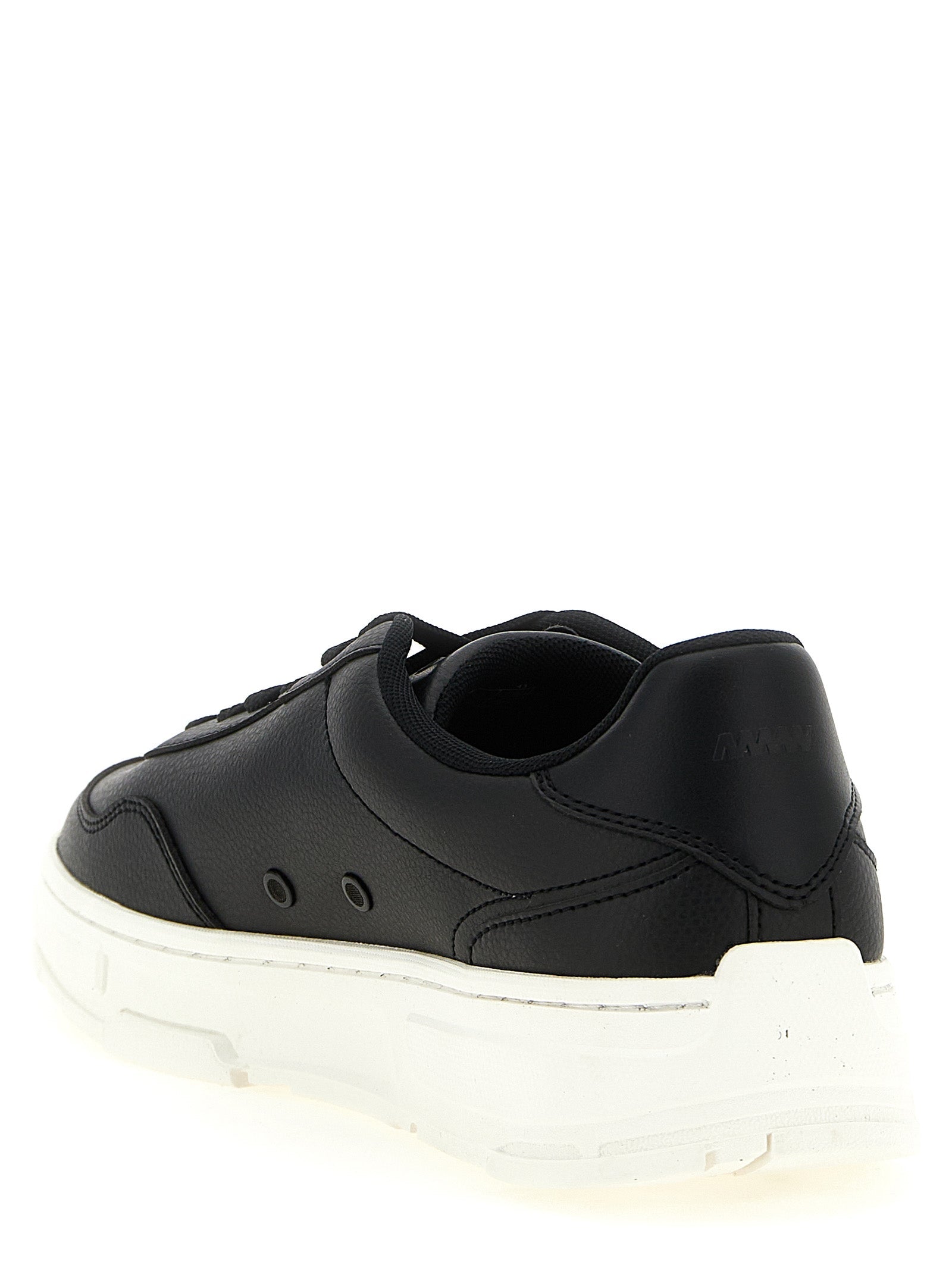 Hugo Boss Black Polyester Low Top Sneakers