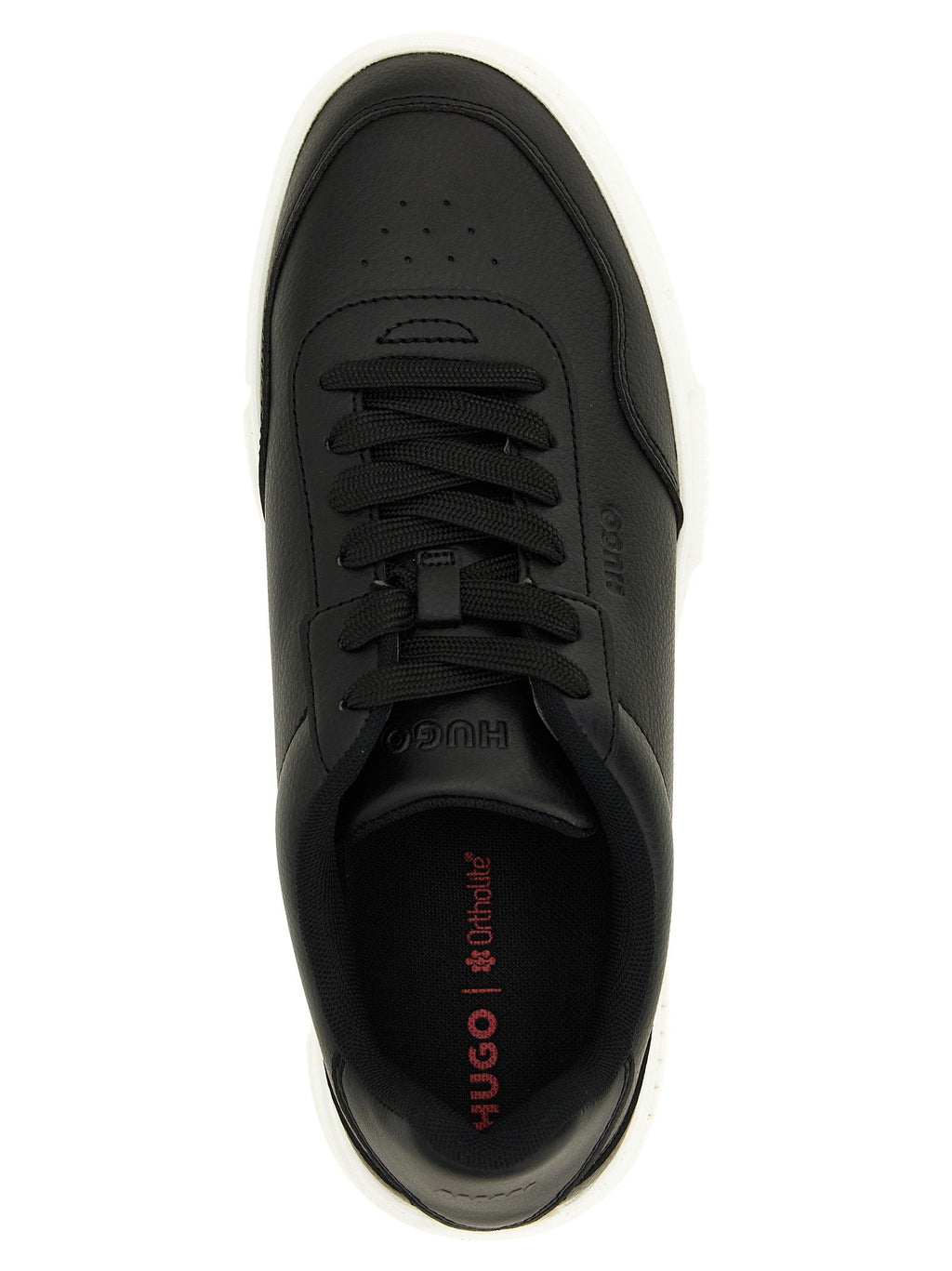 Hugo Boss Black Polyester Low Top Sneakers
