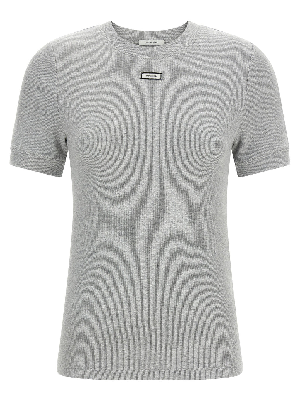 Entire Studios Gray Cotton T-Shirt