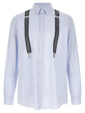 Moschino Blue Cotton Blouse