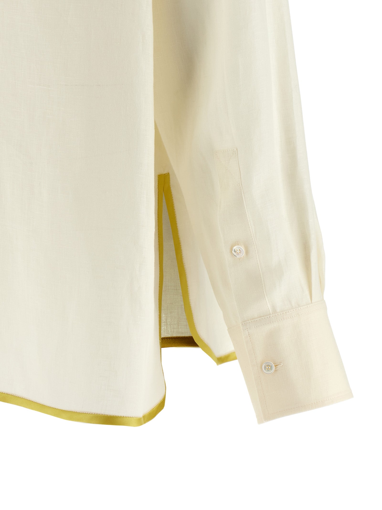 Valentino Garavani Beige Linen Blouse