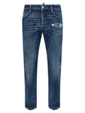 Dsquared² Blue Cotton Jeans Denim