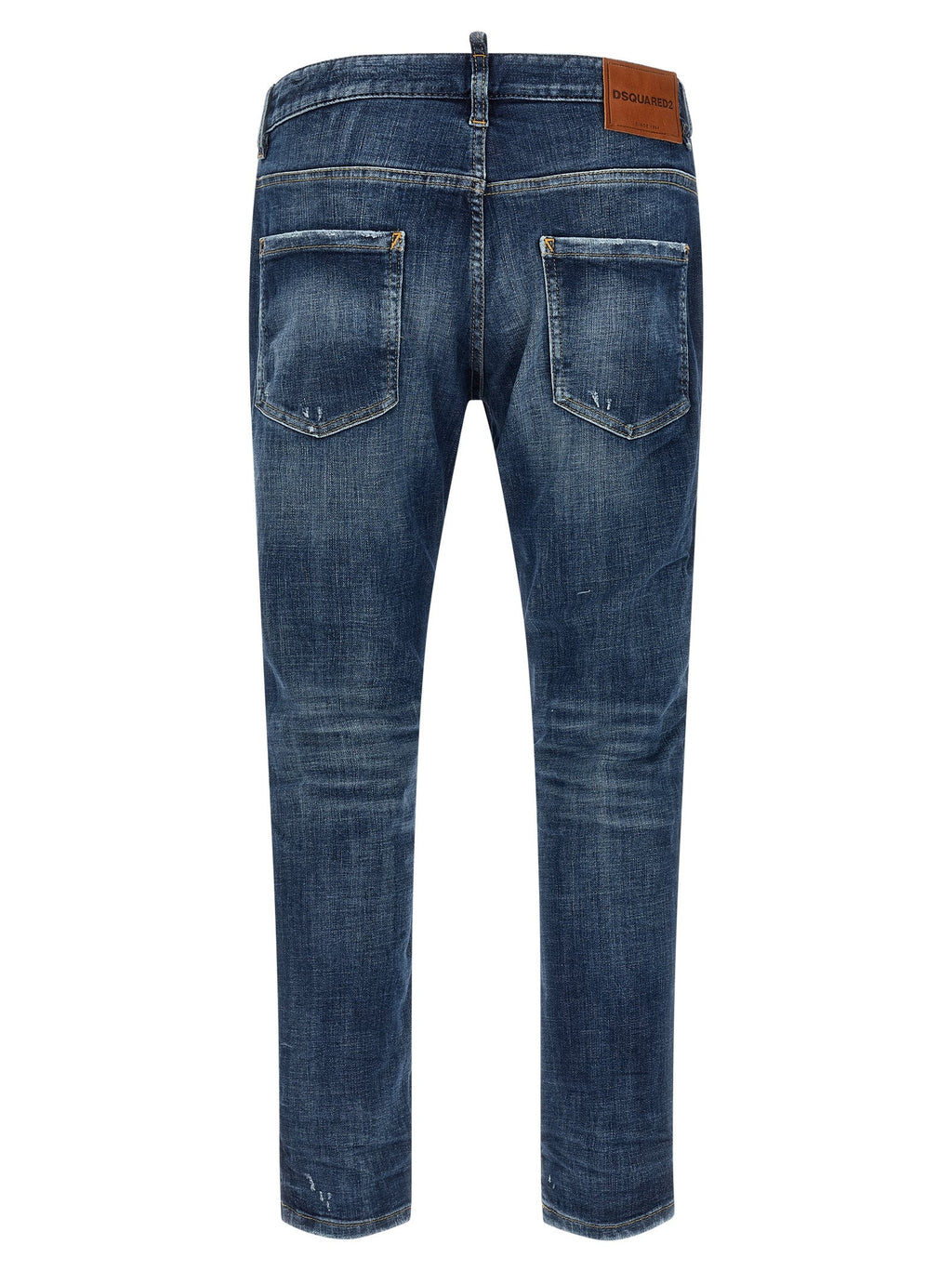 Dsquared² Blue Cotton Jeans Denim