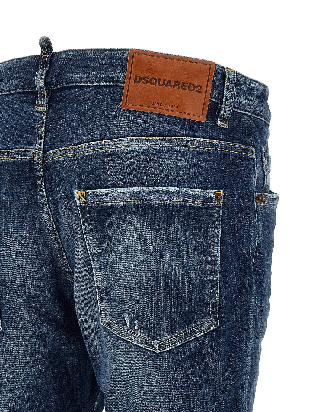 Dsquared² Blue Cotton Jeans Denim