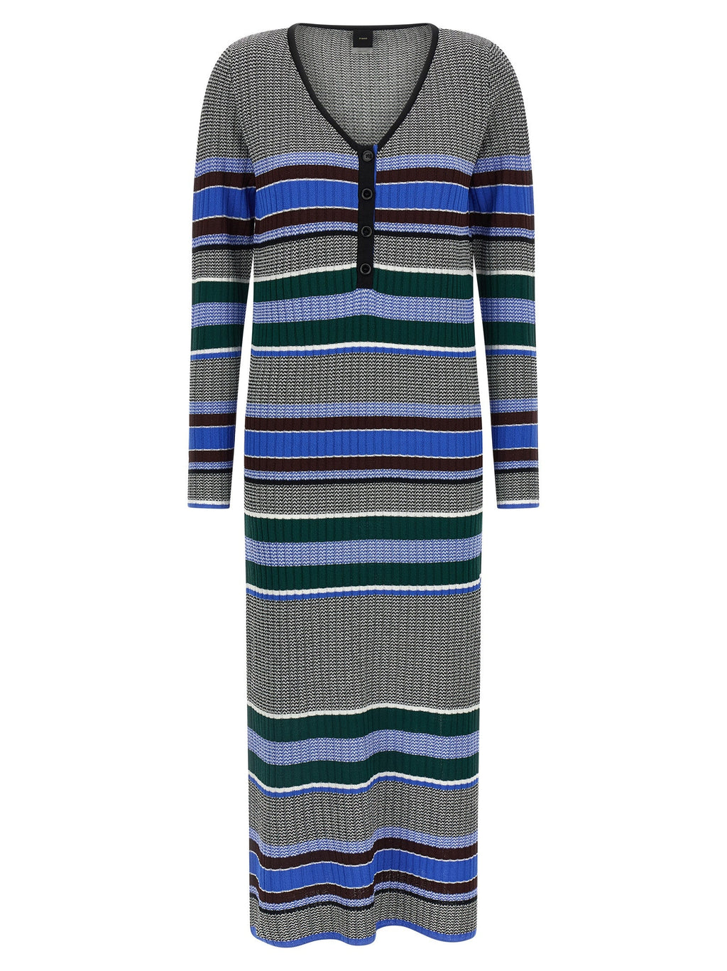 PINKO Multicolor Viscose Long Dress
