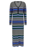 PINKO Multicolor Viscose Long Dress