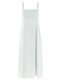 Peserico Blue Viscose Long Dress