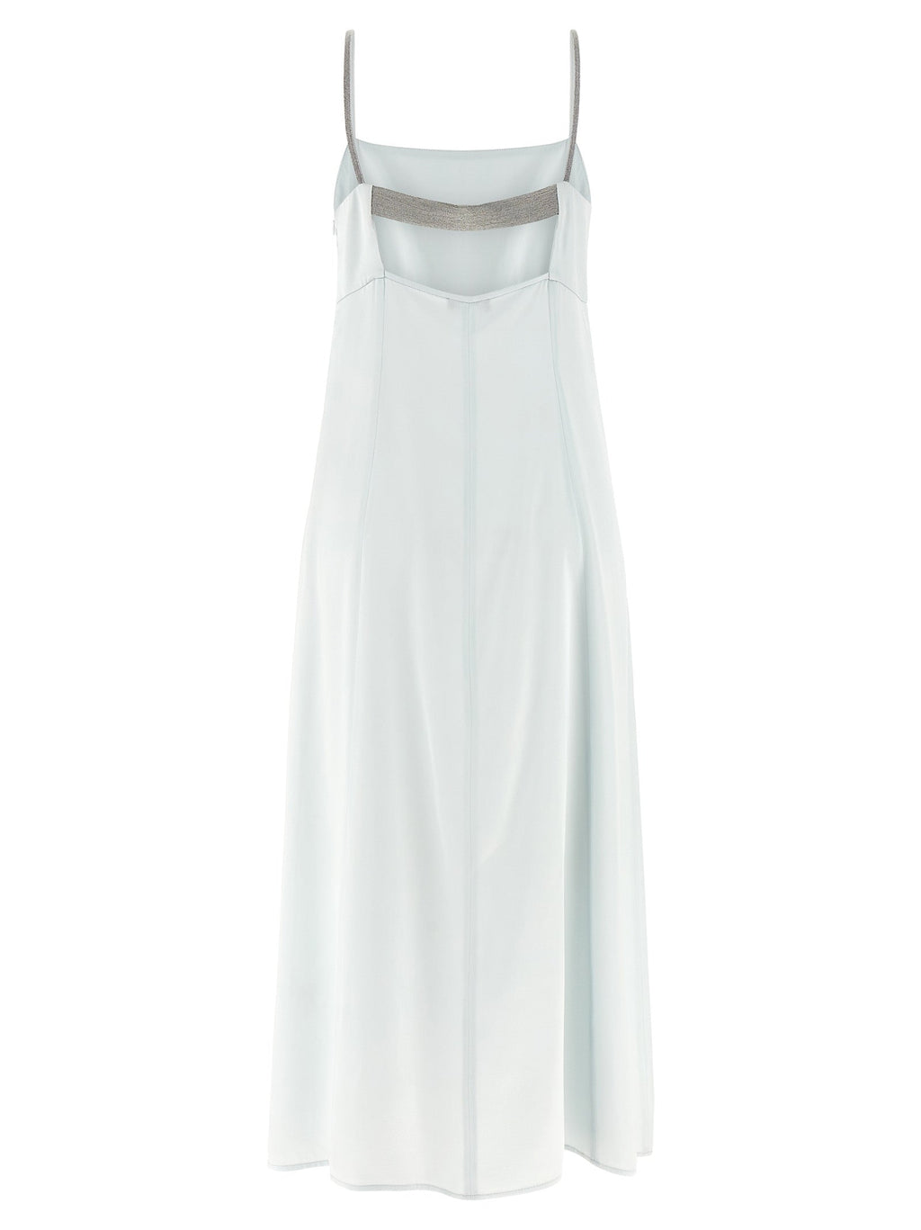 Peserico Blue Viscose Long Dress