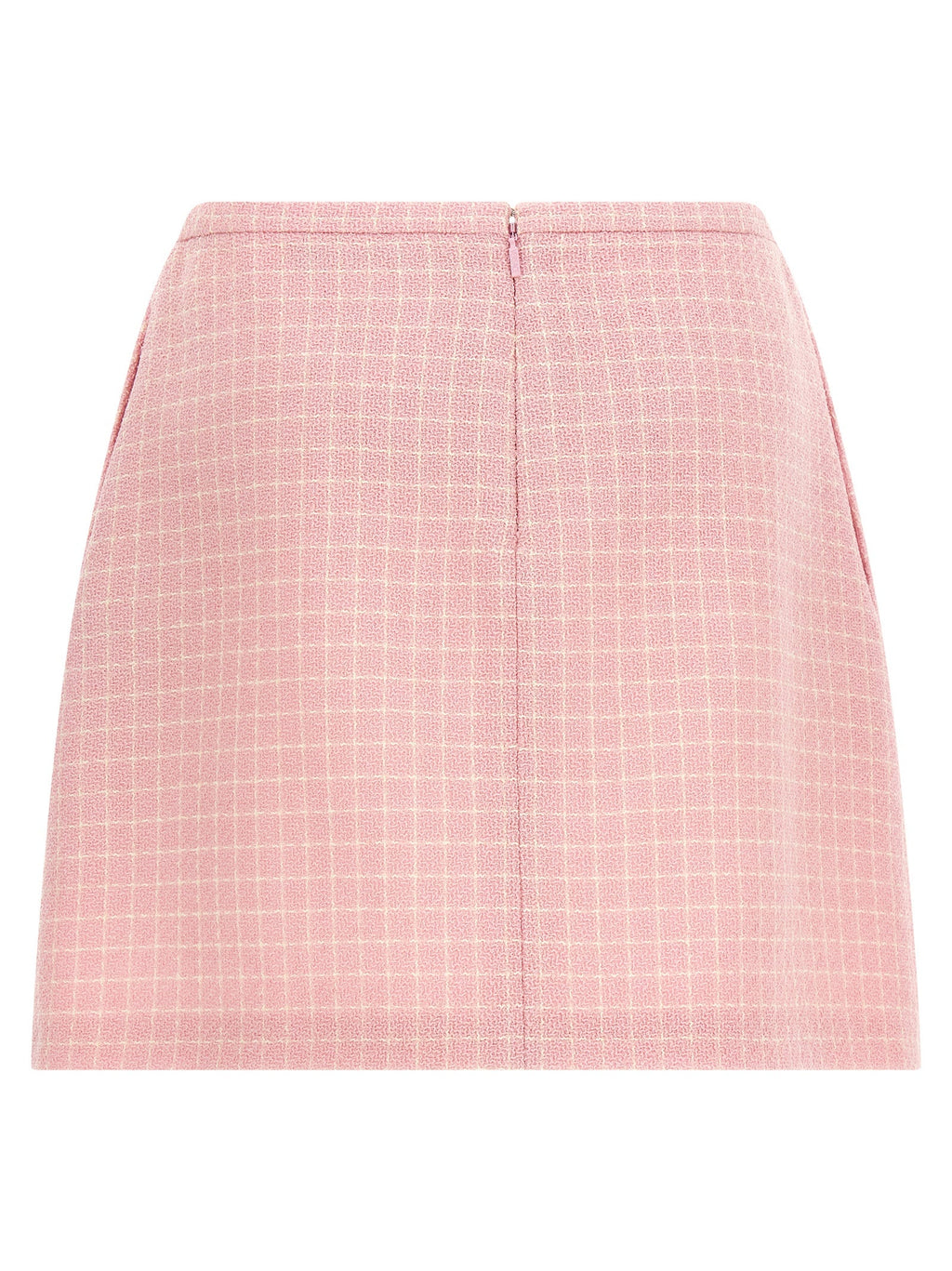 Versace Multicolor Virgin Wool Long Skirt