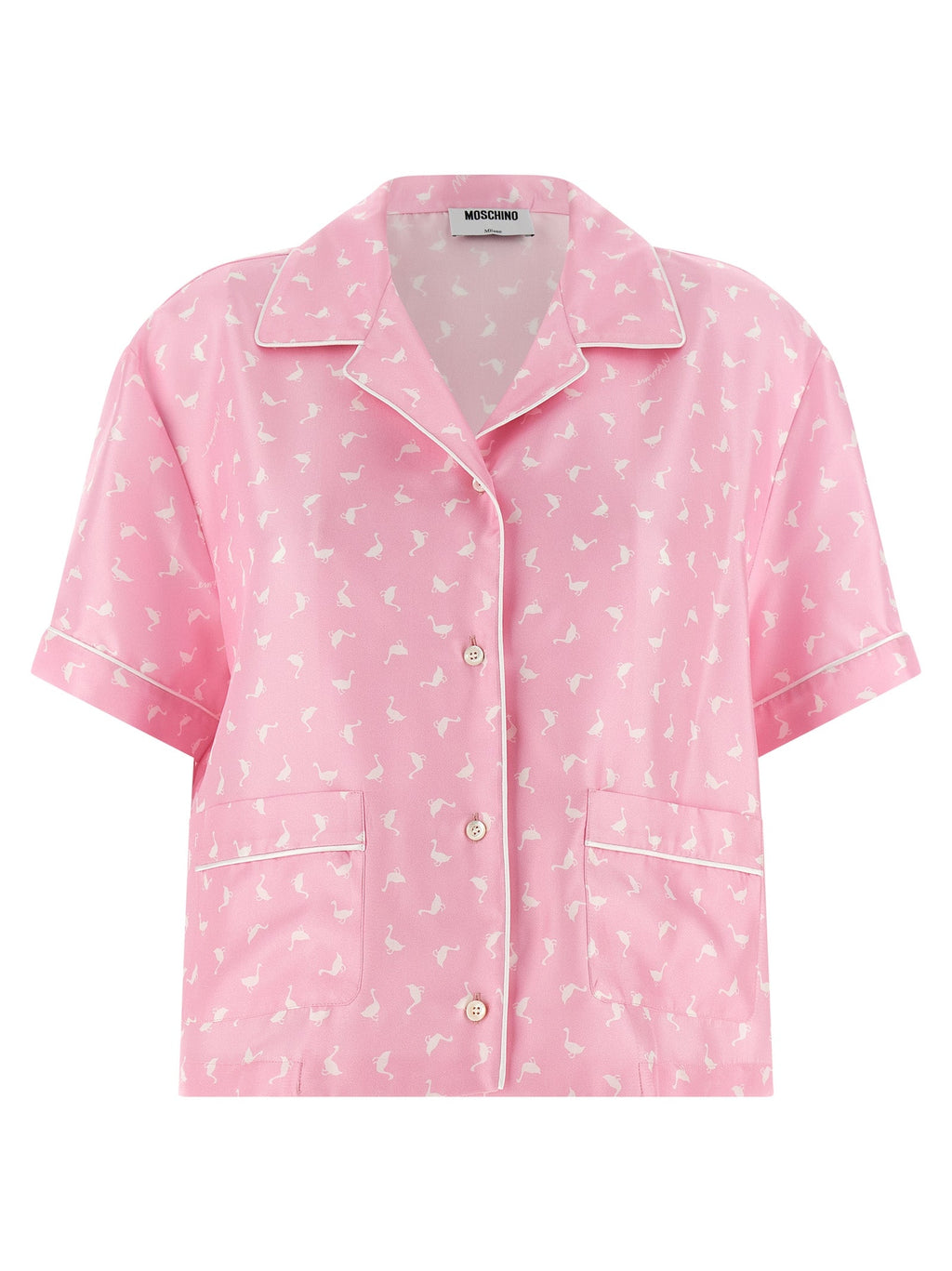 Moschino Multicolor Silk Blouse