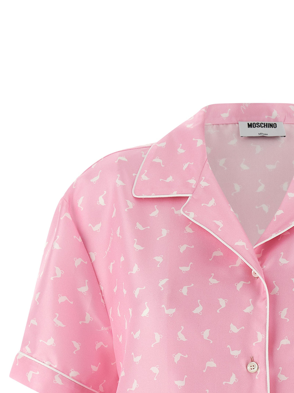 Moschino Multicolor Silk Blouse
