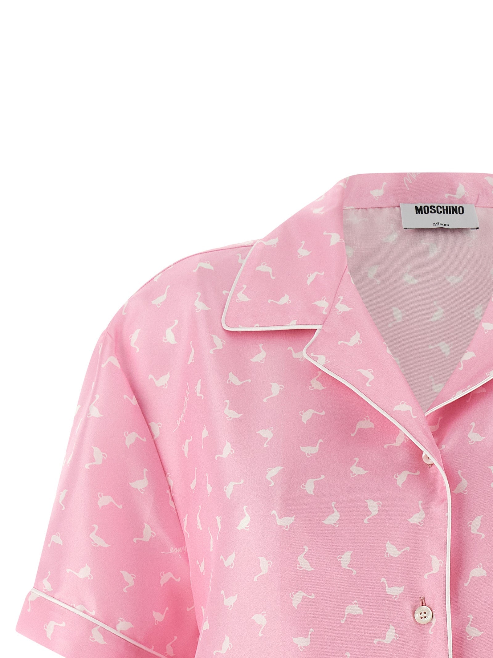 Moschino Multicolor Silk Blouse