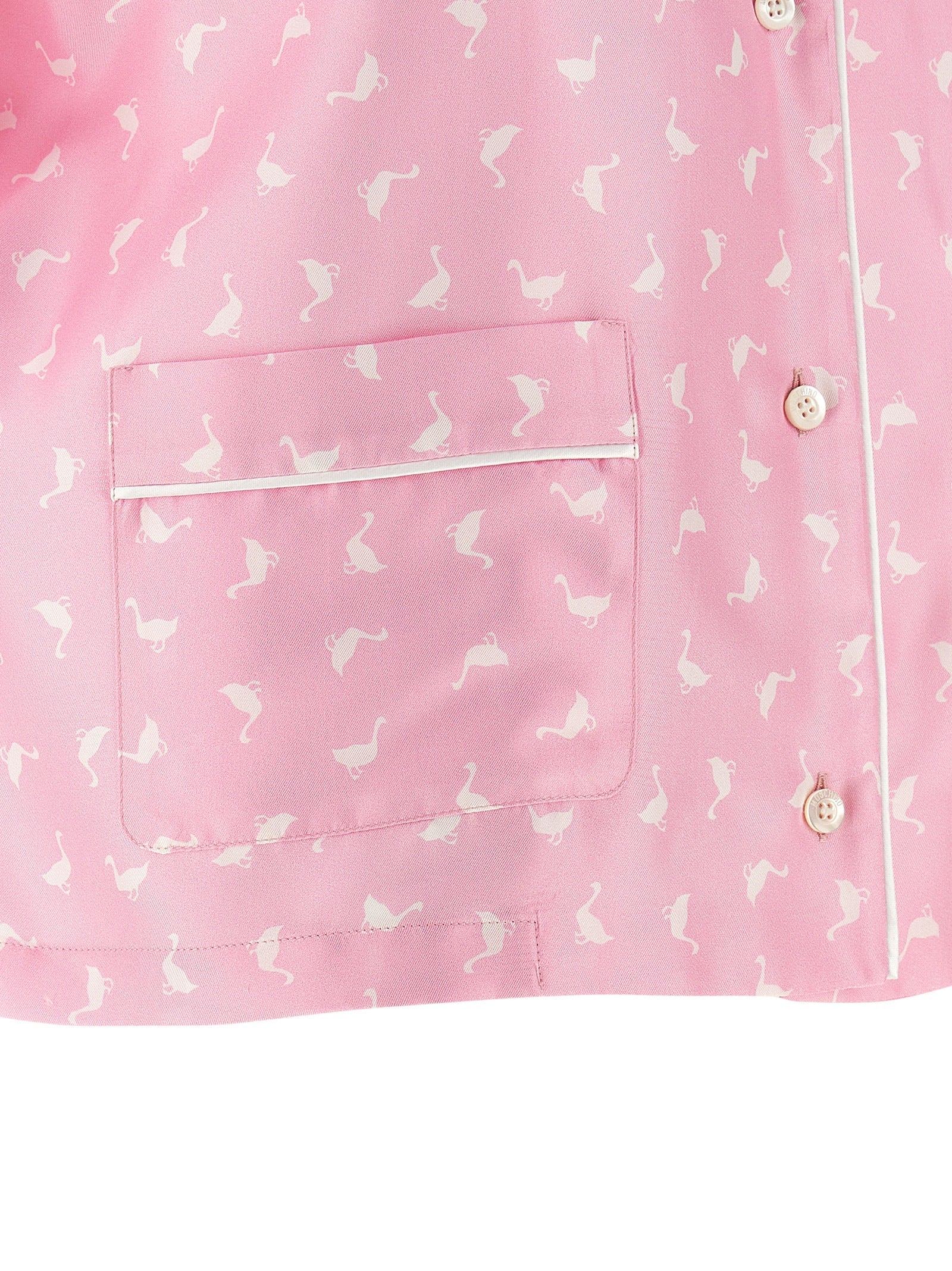 Moschino Multicolor Silk Blouse