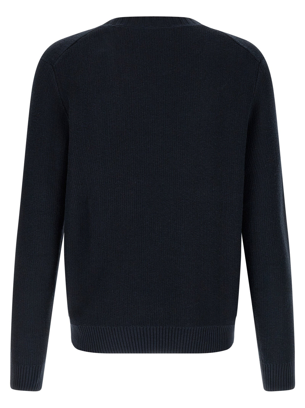 Ballantyne Blue Cotton Cardigan