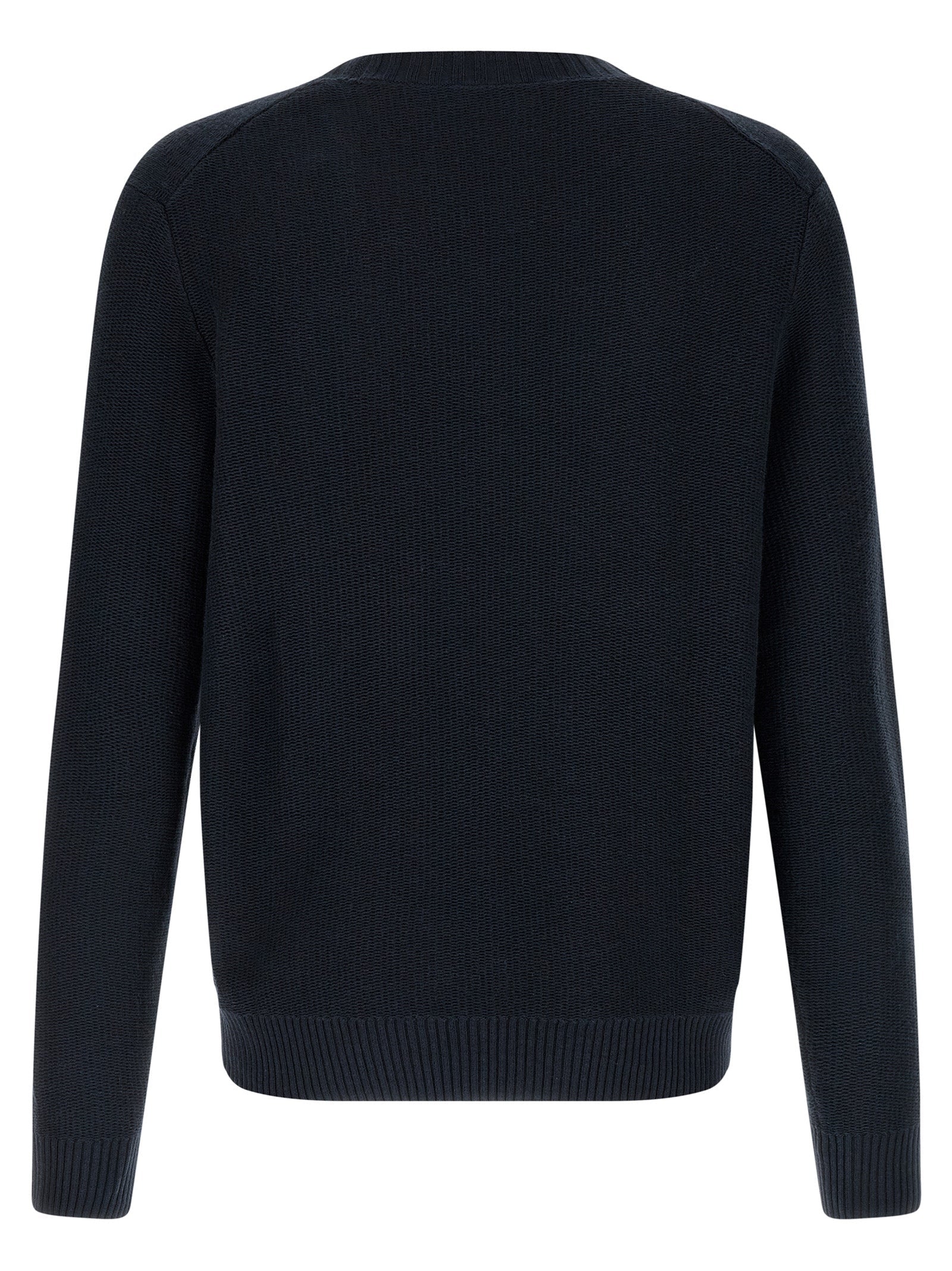 Ballantyne Blue Cotton Cardigan