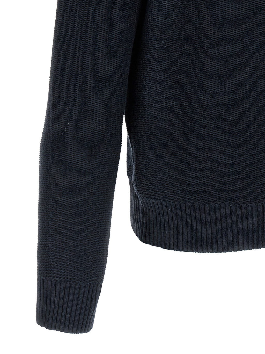 Ballantyne Blue Cotton Cardigan