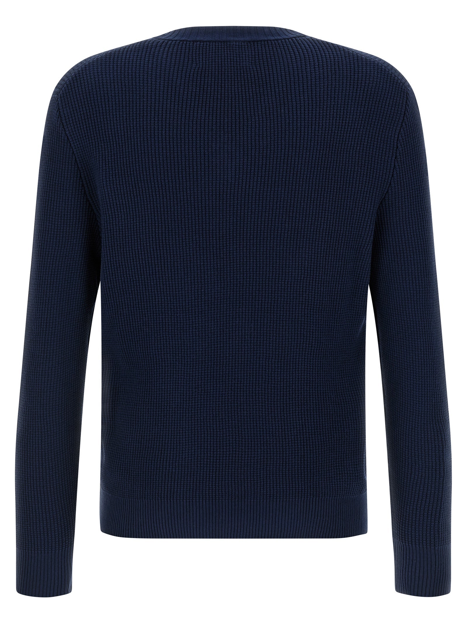 Ballantyne Blue Cotton Cardigan