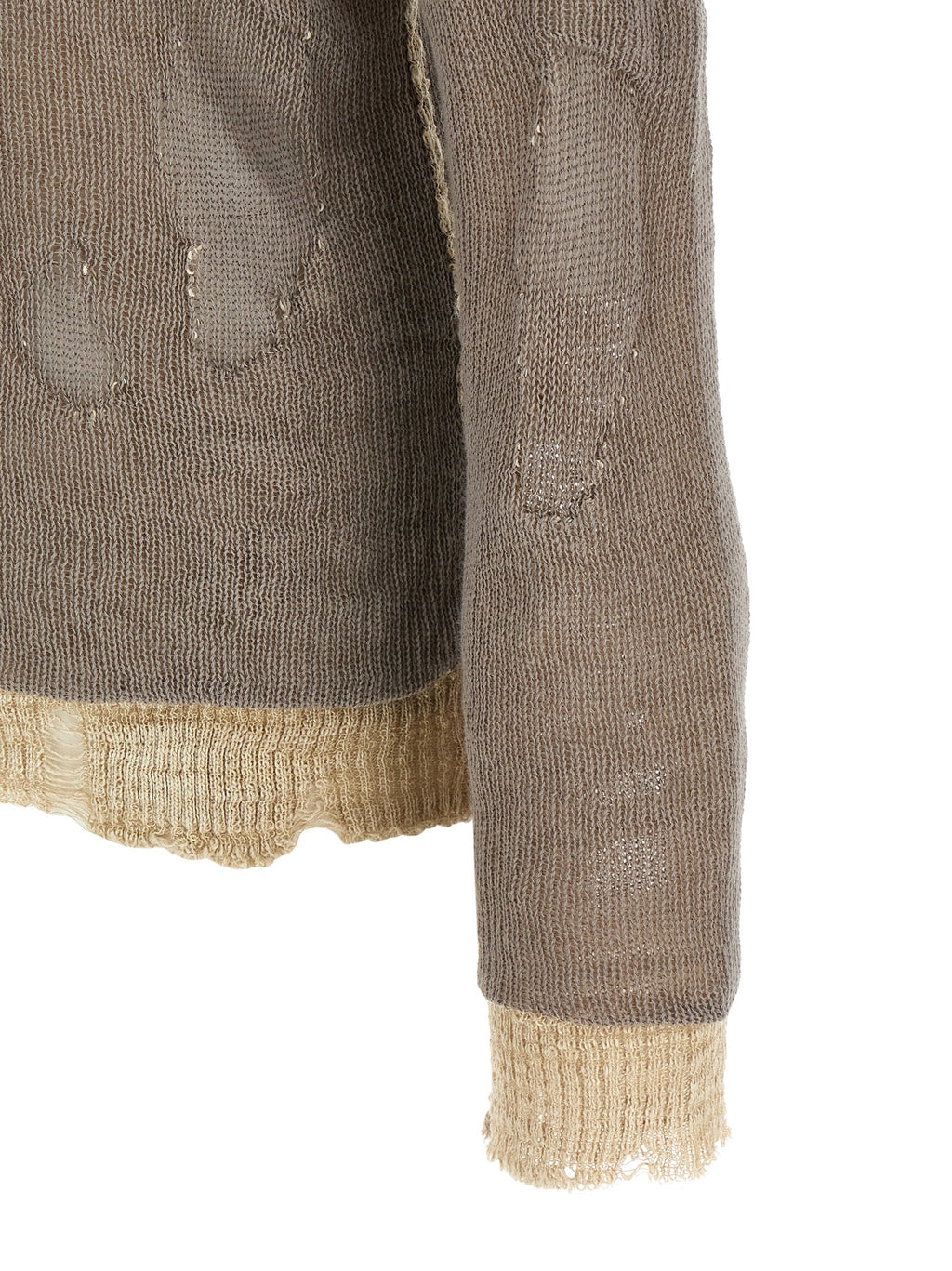 Diesel Gray Cotton Cardigan