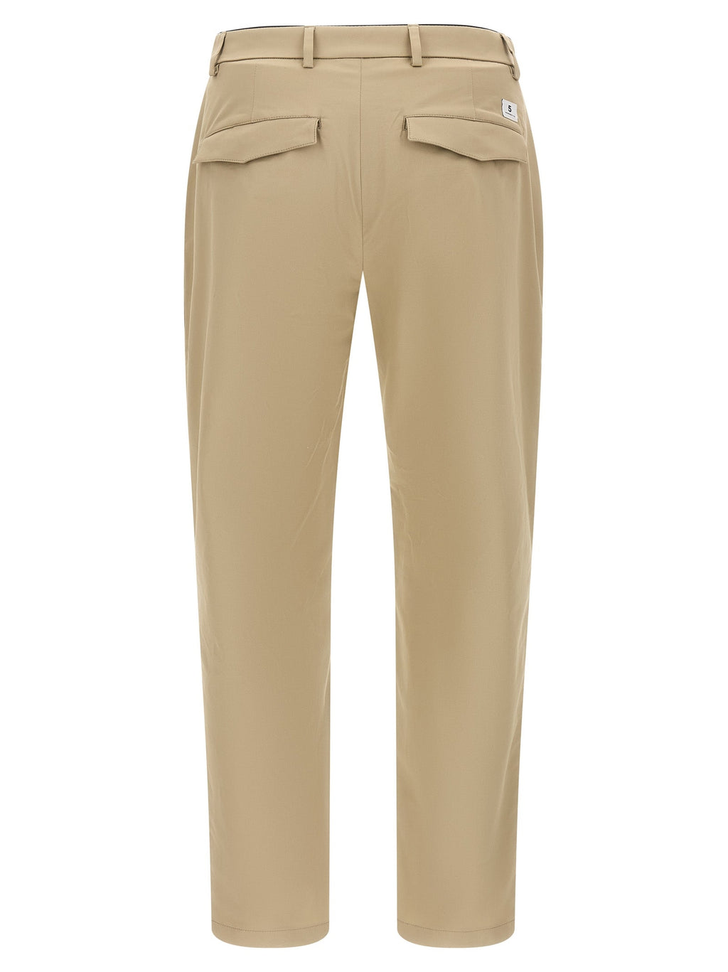 Department 5 Beige Cotton Cropped Pants